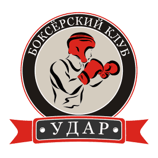 Логотип Боксерский клуб «Удар» у стации метро Коломенская